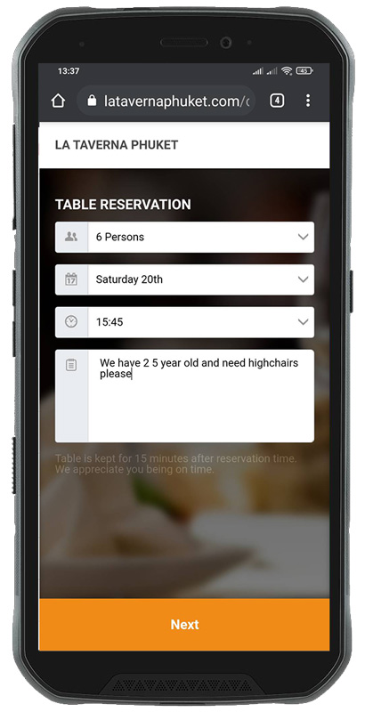 Real-Time Resservations 02